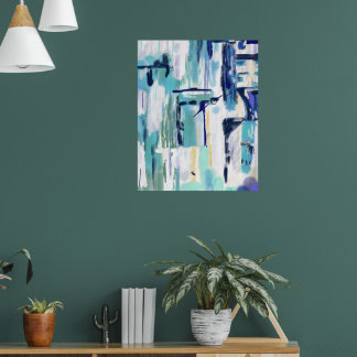 Poster Art Abstrait mur