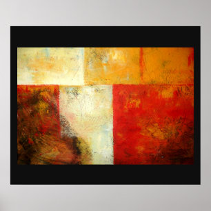 Poster Art Abstrait original - Oeuvres d'art modernes