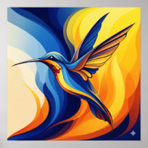 Art Biomorphique des colibris