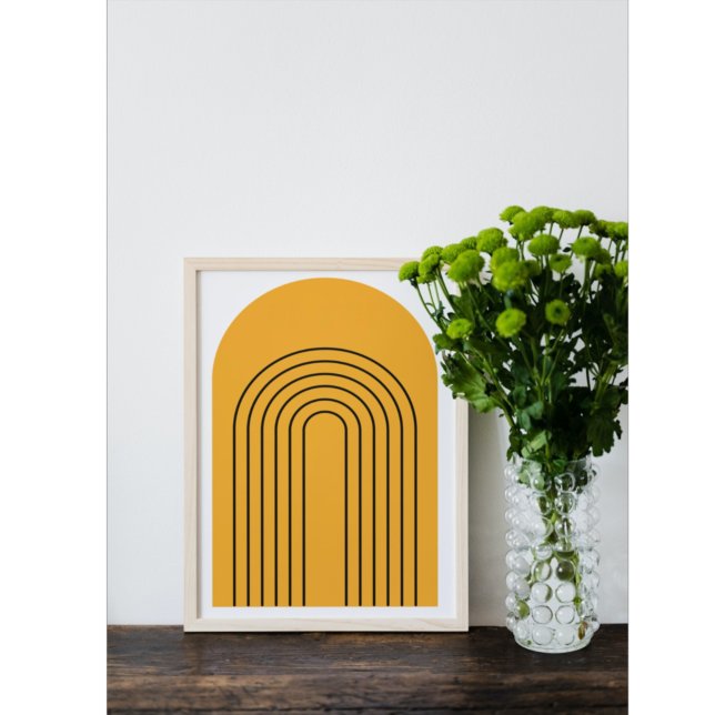 Poster Art Boho minimaliste géométrique Abstrait (Créateur téléchargé)