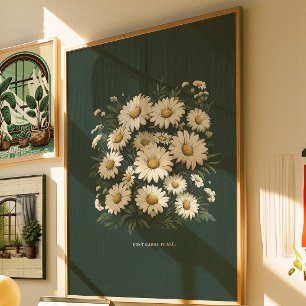 Poster Art botanique mural inspirant pour le bien-être me
