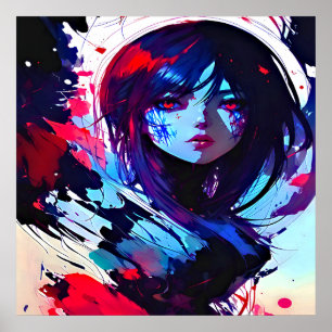 Poster Art couleur foncée