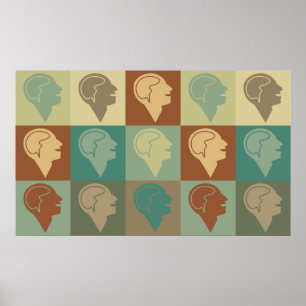 Poster Art de bruit de psychologie