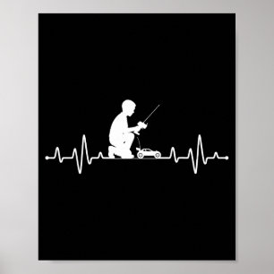 Poster Art de course RC cool pour hommes femmes télécomma
