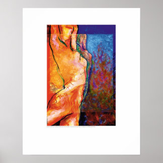 Poster Art de couverture - Danse de feu - Montreuil