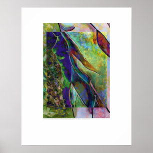 Poster Art de couverture - Neon Woman - Montreuil