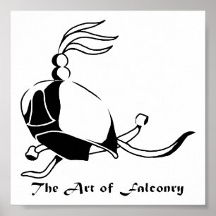 Poster Art de Falconry - Hood