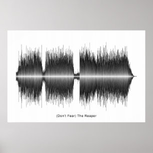 Poster Art de la bande sonore de l'aspirateur bleu
