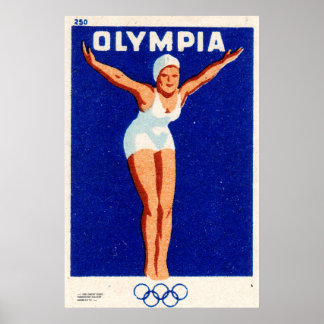 Poster Art de la couverture de boîte à lettres du XXe siè