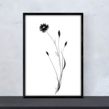 Art de la marguerite d'encre - Des motifs floraux 