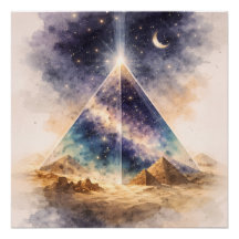 art de la pyramide égyptienne cosmique, Égypte ant