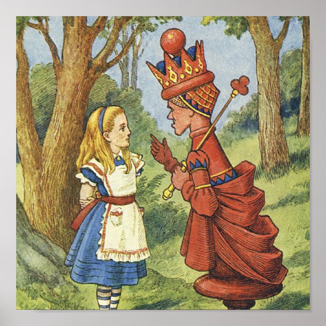 Poster Art de la Reine Rouge (Devant)