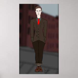 Poster Art de l'affiche Old City Butch