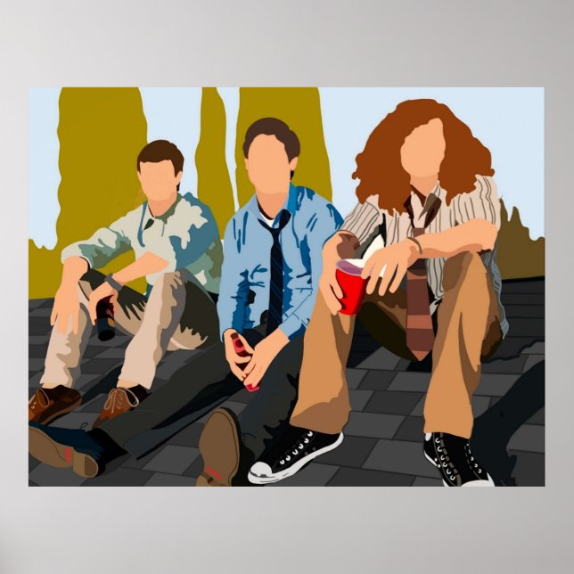 Poster Art de l'émission de télévision Workaholics (Devant)