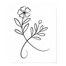 Art de ligne mariage
