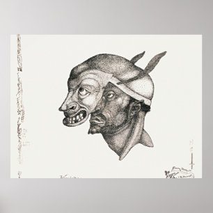 Poster art de Paul Klee, Komiker,