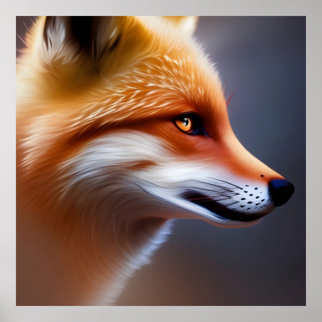 Poster Art de Red Fox AI (Devant)