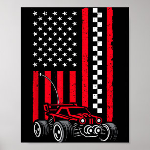 Poster Art de voiture RC pour hommes femmes enfants camio
