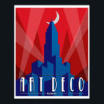 Poster - Art Deco Ollywood<br><div class="desc">Art Deco Poster von Ollywood. ART DECO und Art Nouveau ist eine internationale Philosophie und Stil von Kunst,  Architektur und angewandter Kunst - vor allem die dekorativen Künste -,  die zwischen 1890 und 1910 am beliebtesten waren.</div>
