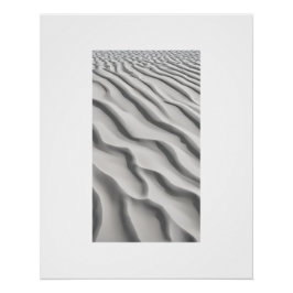 Poster Art Décor De Sable Neutre Beige