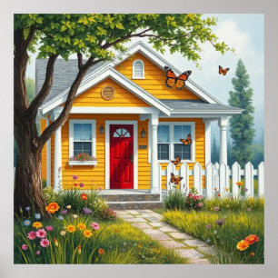 Poster Art décoratif - Home Sweet Home #2