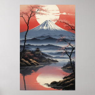 Poster Art d'illustration du Japon n°5