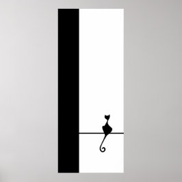 Poster Art du chat