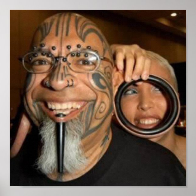 Poster Art du perçage corporel (Devant)