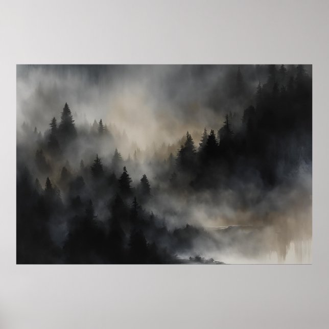Poster Art du Voile mystique - Brochures en couches dans  (Devant)