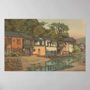 Poster Art d'Ukiyoe de Japonais (Hiroshi Yoshida)