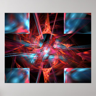 Poster Art EBSQ d'impression couleur encadrée