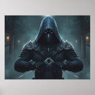 Poster Art Fantastique : « Le Chuchoteur des Ombres Arcan