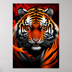 Poster Art Firment Tiger