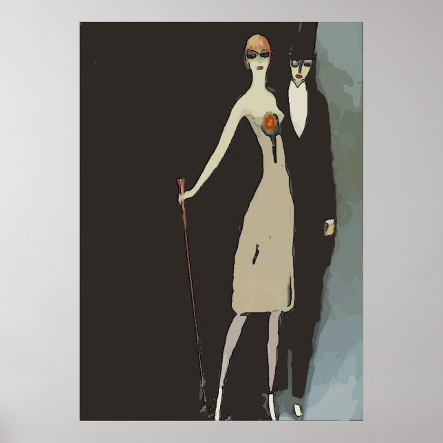 Poster Art formel vintage (Devant)