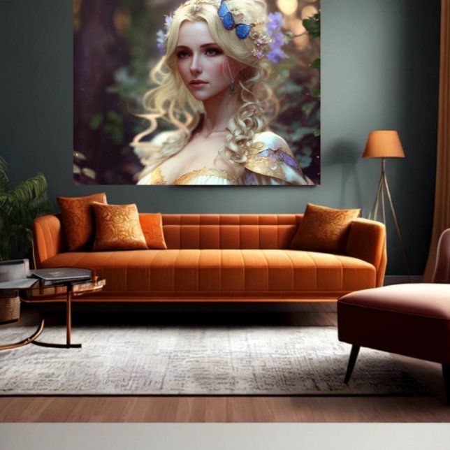 Poster Art IA Beauté et mode Modèle (Créateur téléchargé)