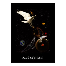 Art Imaginaire corbeau blanc