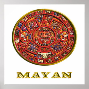 Poster art indien maya