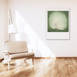 Poster Art japonais vintage | Peacock