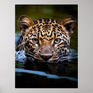 Poster Art Leopard