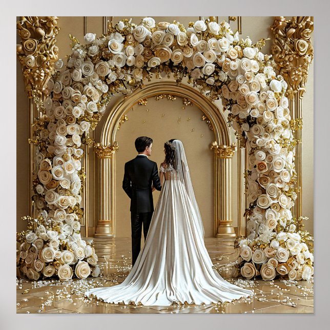 Poster Art mariage (Devant)