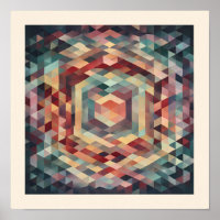 Art Mathématique Intriqué : Tessellation de Polygo