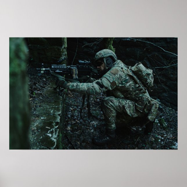 Poster Art Militär (Vorne)