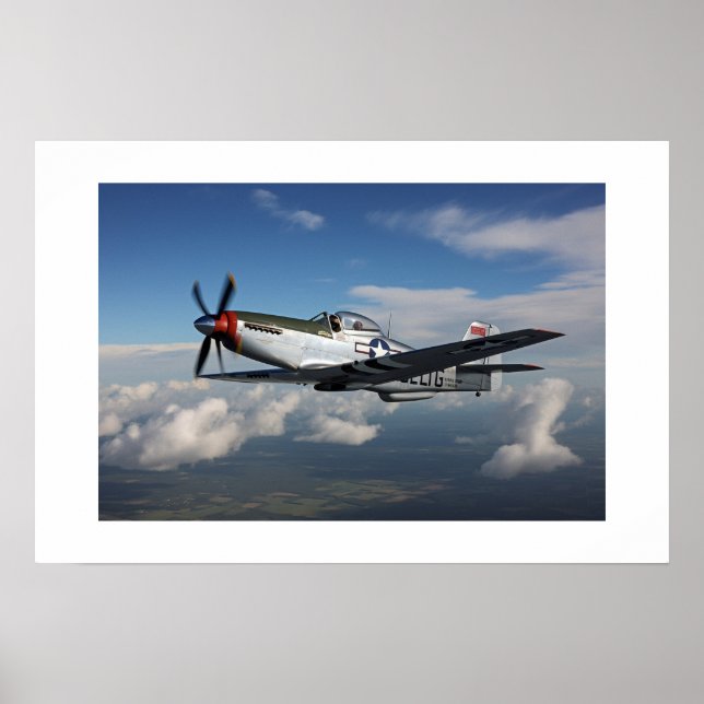 Poster Art Militärisches Flugzeug des Vintagen Kri (Vorne)