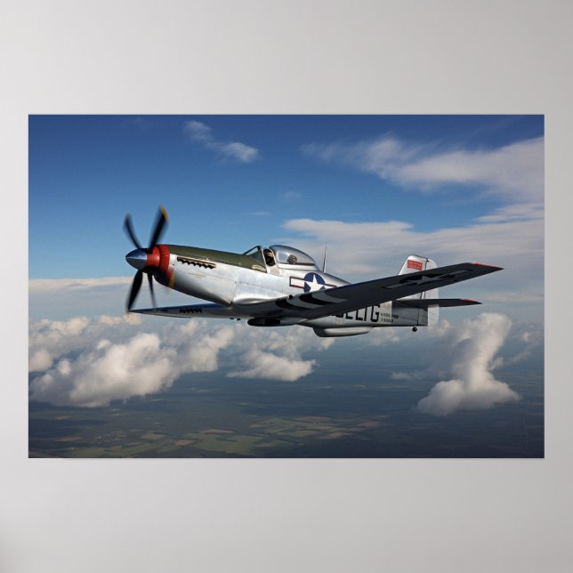 Poster Art Militärisches Flugzeug des Vintagen Kri (Vorne)