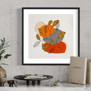 Poster Art moderne Abstrait