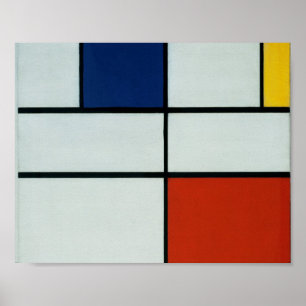 Poster Art moderne de Piet Mondrian