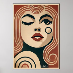 Poster Art Moderne du Milieu du Siècle Le Beauty Spot