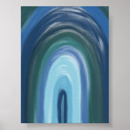 Poster Art Moderne minimaliste Pinceau de pinceau