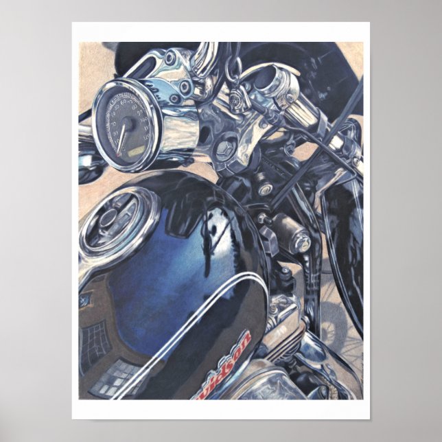 Poster Art moto (Devant)