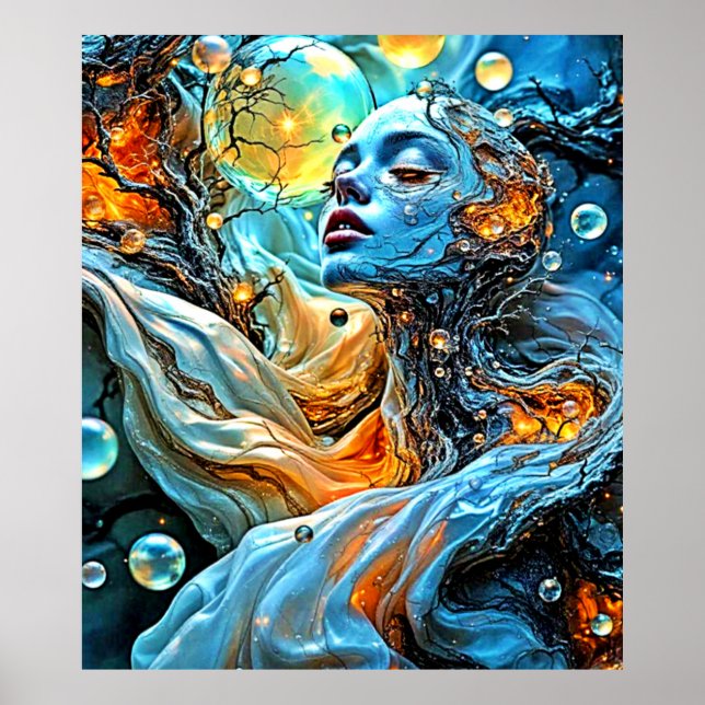 Poster Art mystérieux de la sérénité (Devant)